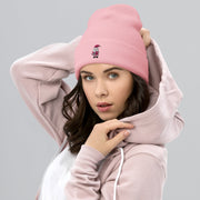 This gender-neutral beanie features a cute Santa holding a Stanley water bottle and sporting a trendy belt bag! We don't know about you, but we're pretty sure this beanie is the missing piece in our lives that we've been searching for.