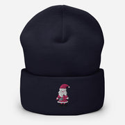 This gender-neutral beanie features a cute Santa holding a Stanley water bottle and sporting a trendy belt bag! We don't know about you, but we're pretty sure this beanie is the missing piece in our lives that we've been searching for.