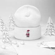 This gender-neutral beanie features a cute Santa holding a Stanley water bottle and sporting a trendy belt bag! We don't know about you, but we're pretty sure this beanie is the missing piece in our lives that we've been searching for.