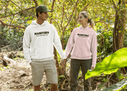 Introducing the perfect hoodie for all your outdoor adventures - The Manitoba-Fires, Friends, Fun Hoodie! This ultra-comfy hoodie features a unique camping theme on the back that is sure to inspire you to explore the great outdoors. The front of the hoodie boasts the words "Manitoba-Fires, Friends, Fun" in bold letters, reminding you of the joy of camping with your loved ones.