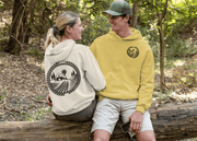 This gender neutral hoodie features a beautiful graphic of a Manitoba farmers field, making it the perfect way to show off your love for the prairies.