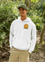 Introducing the perfect addition to your wardrobe - our Prairie Life Is The Best Life hoodie! This gender neutral hoodie features a stunning Prairie sunset with wheat, capturing the essence of the beautiful Canadian outdoors.