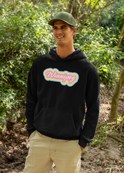 Our graphic hoodies are designed with a vintage-inspired Winnipeg graphic in rainbow colors. Show off your pride for Canada while keeping cozy in style.