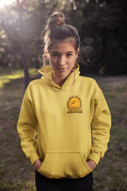 Introducing the perfect addition to your wardrobe - our Prairie Life Is The Best Life hoodie! This gender neutral hoodie features a stunning Prairie sunset with wheat, capturing the essence of the beautiful Canadian outdoors.