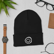C & Win Sports Happy Face Cuffed Beanie - C & Win Sports