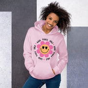 C & Win Sports GOOD VIBES ONLY Hoodie Light Pink / S - C & Win Sports