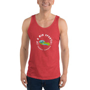 C & Win Sports Proudly Canadian Unisex Tank Top Red Triblend / XS - C & Win Sports