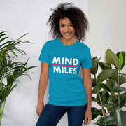 C & Win Sports Mind Over Miles T-Shirt Aqua / S - C & Win Sports