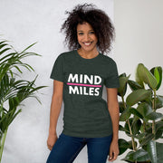 C & Win Sports Mind Over Miles T-Shirt Heather Forest / S - C & Win Sports