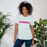 C & Win Sports RUNNING-Cheaper Than Therapy T-Shirt Heather Prism Ice Blue / XS - C & Win Sports
