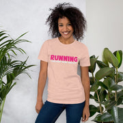 C & Win Sports RUNNING-Cheaper Than Therapy T-Shirt Heather Prism Peach / XS - C & Win Sports