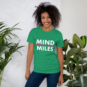 C & Win Sports Mind Over Miles T-Shirt Kelly / XS - C & Win Sports