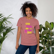C & Win Sports Good Times And Tan Lines T-Shirt Mauve / S - C & Win Sports