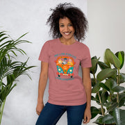 C & Win Sports Just A Girl & Her Cats T-Shirt Mauve / S - C & Win Sports