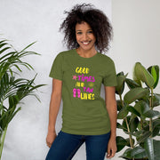 C & Win Sports Good Times And Tan Lines T-Shirt Olive / S - C & Win Sports