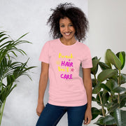 C & Win Sports Beach Hair Don't Care T-Shirt Pink / S - C & Win Sports
