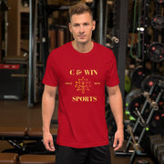 C & Win Sports C & Win Sports Maple Leaf Unisex T-Shirt Red / S - C & Win Sports