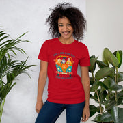 C & Win Sports Just A Girl & Her Cats T-Shirt Red / XS - C & Win Sports