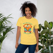 C & Win Sports Just A Girl & Her Cats T-Shirt Yellow / S - C & Win Sports