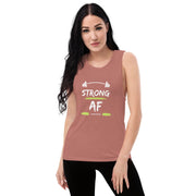 C & Win Sports Strong AF Tank Mauve / S - C & Win Sports